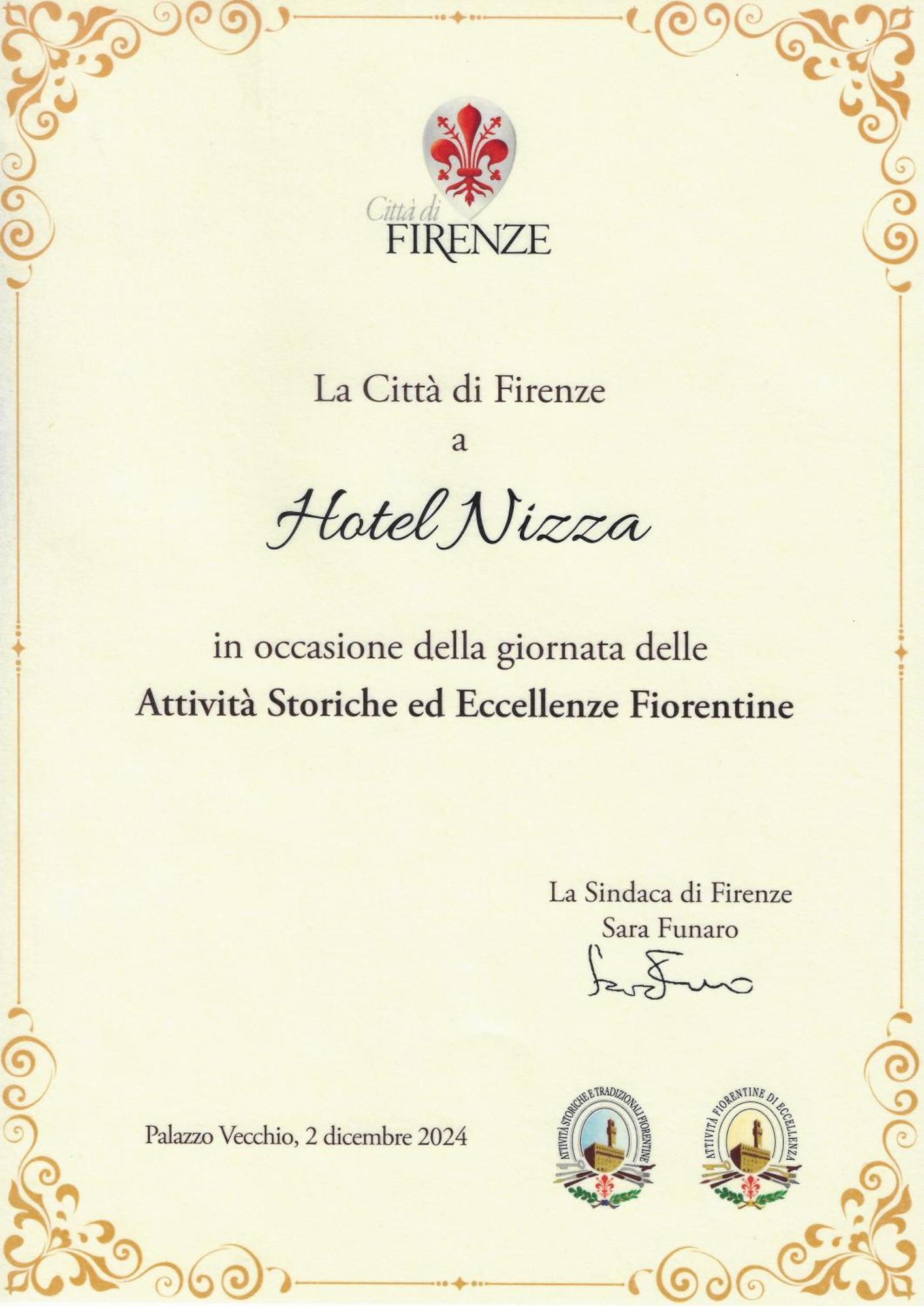 Hotel Nizza Florence Exterior photo